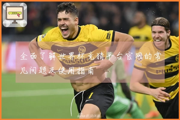 全面了解世界杯竞猜平台官网的常见问题及使用指南