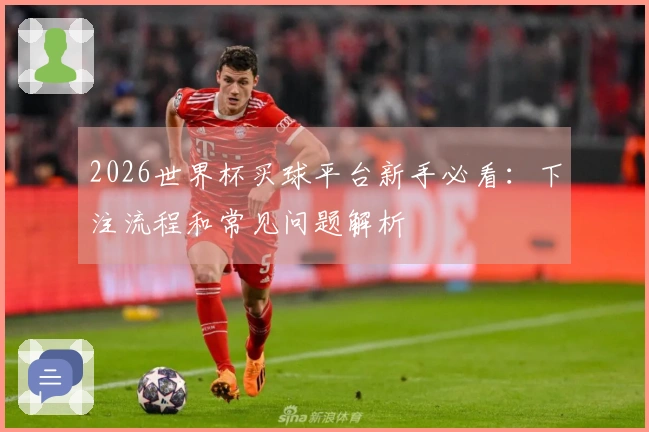 2026世界杯买球平台新手必看：下注流程和常见问题解析