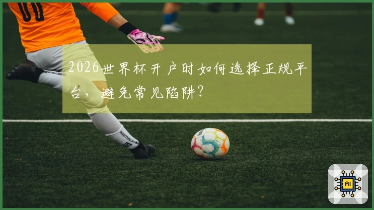 2026世界杯开户时如何选择正规平台，避免常见陷阱？