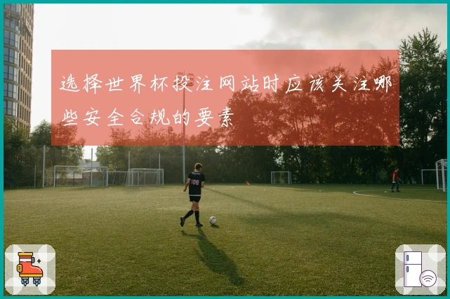 选择世界杯投注网站时应该关注哪些安全合规的要素